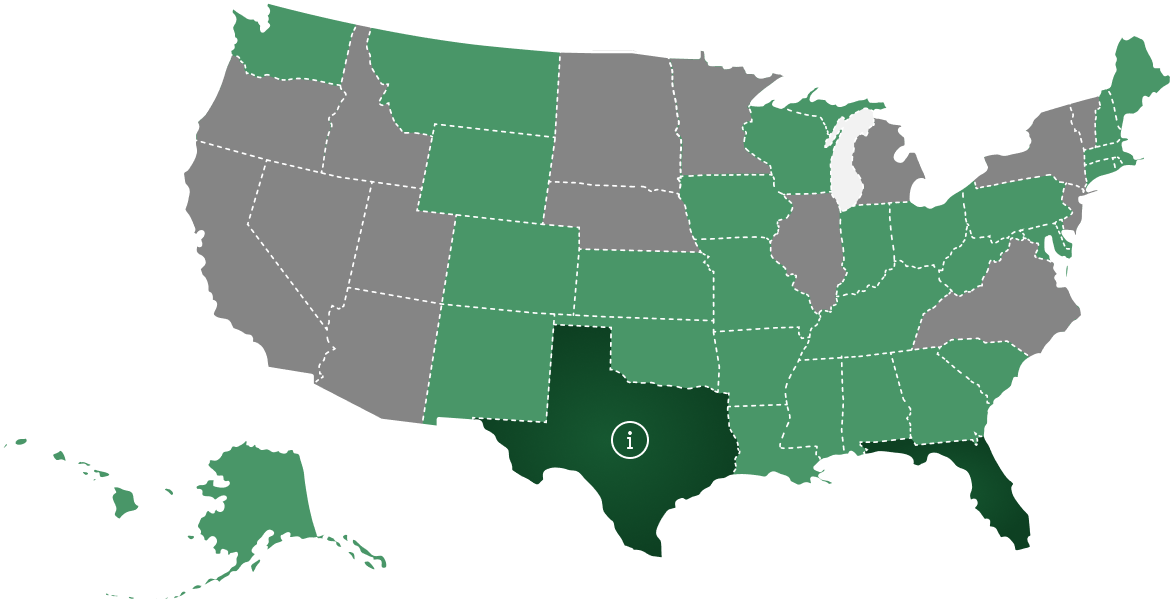 Map of USA